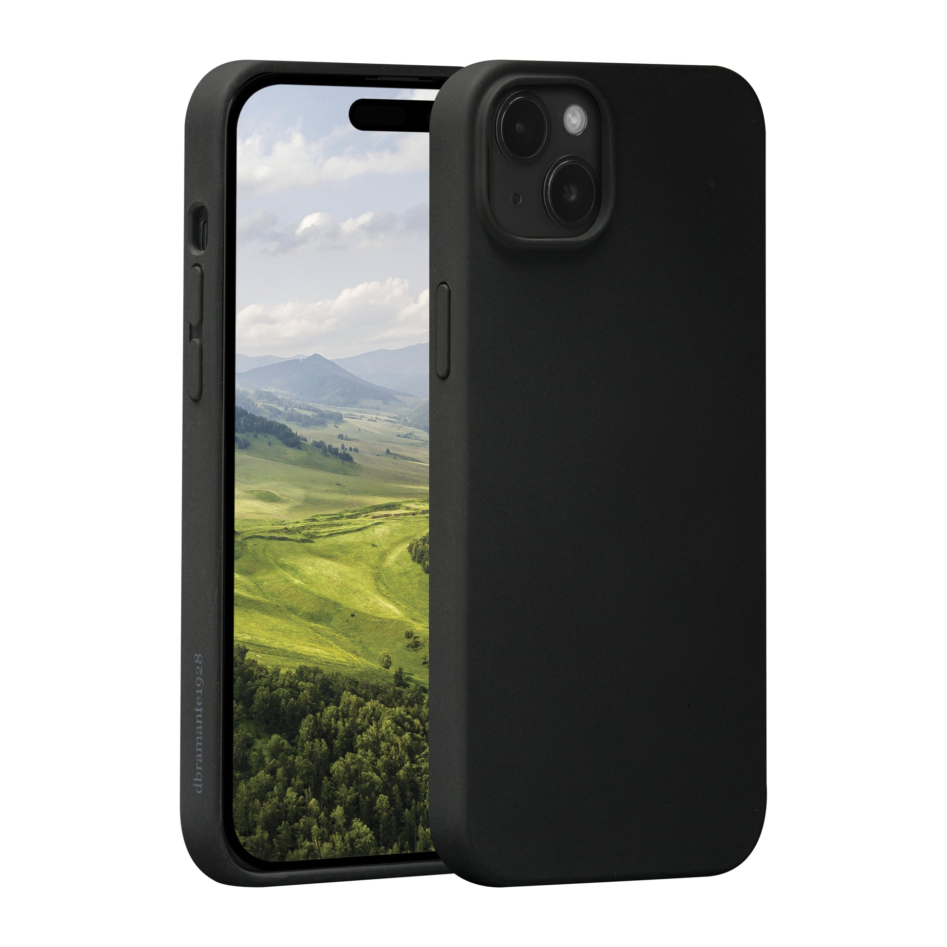 dbramante1928 Monaco MS – Backcover – für Apple iPhone 15 – MagSafe, schwarz