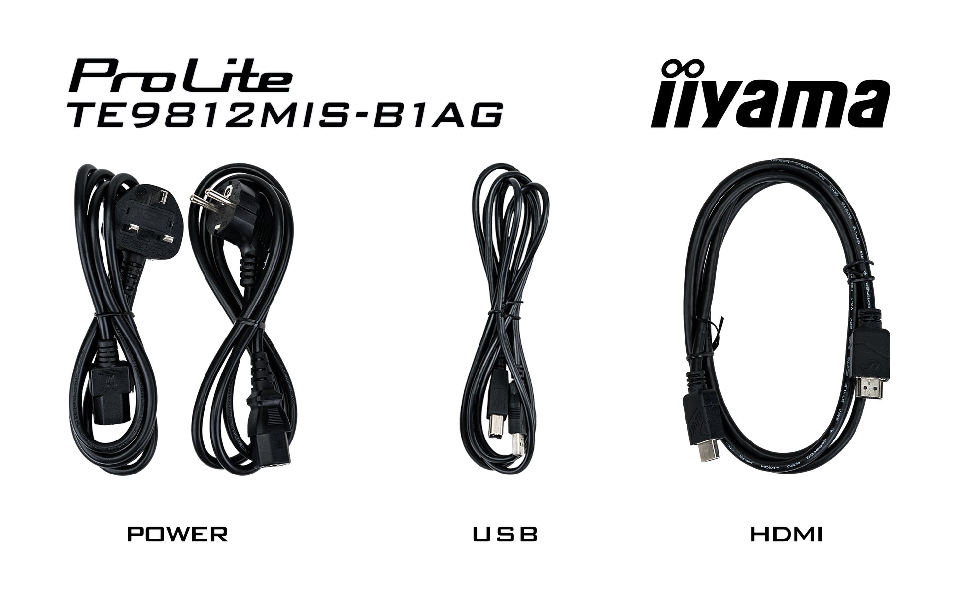 iiyama TE9812MIS-B1AG – Interaktives Touch-Display, 97,5", Ultra HD 4K