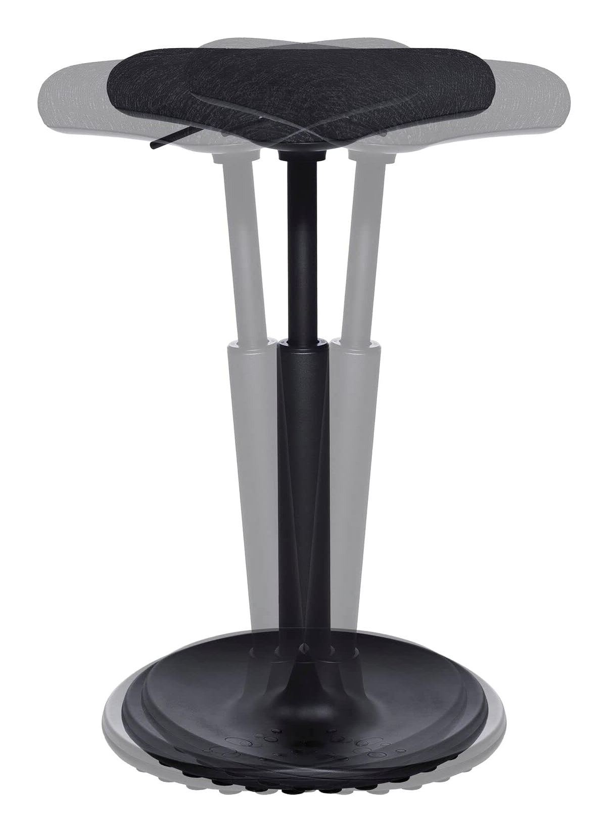 Topstar Hocker Sitness H1 – 77 cm, 110 kg, schwarz