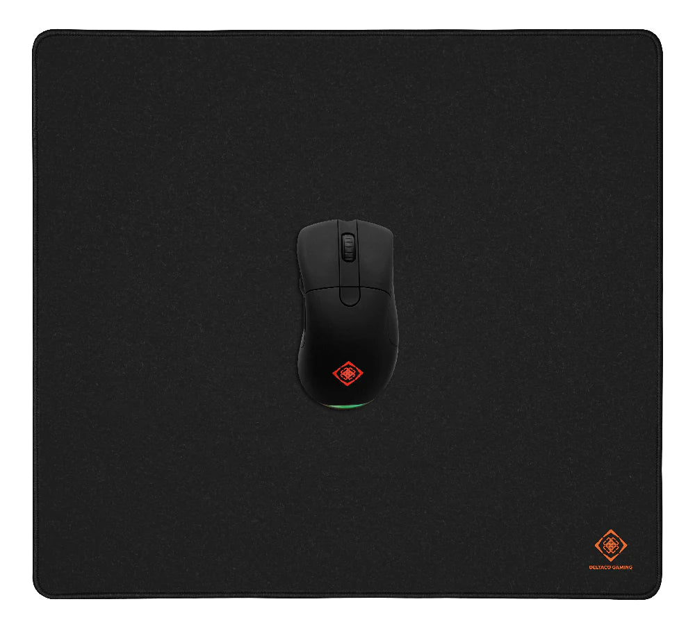 Deltaco Gaming DMP460 – Gaming-Mauspad – 450 × 400 mm, Gummi, Schwarz