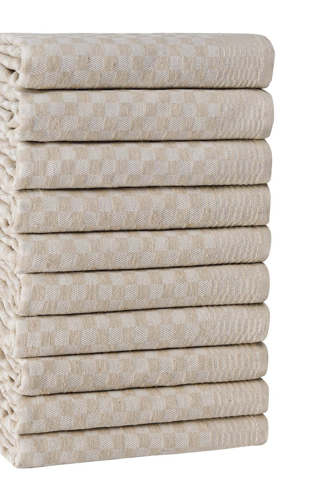 Hermia Geschirrtücher 10 Stk., 40 × 60 cm, Baumwolle/Polyester, creme