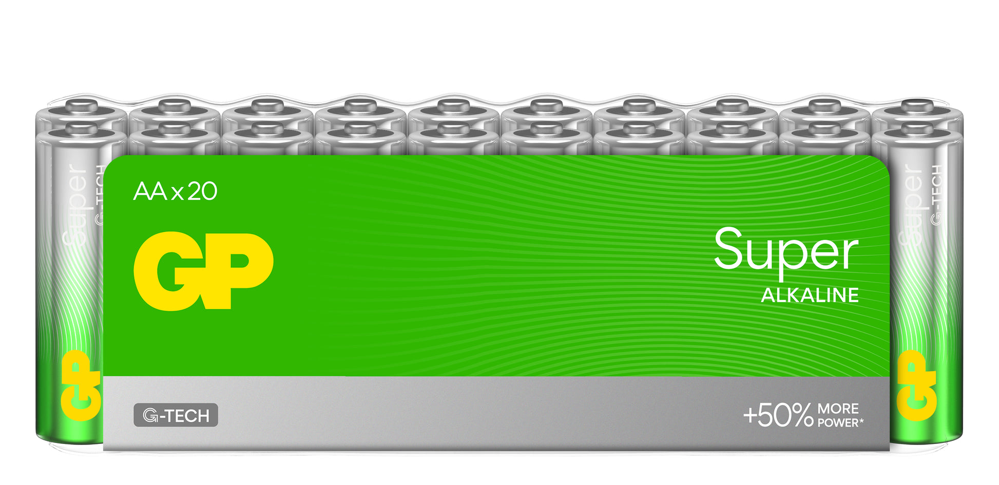 GP Batteries AA Batterien, Alkaline, 1,5 V – 20 Stk.