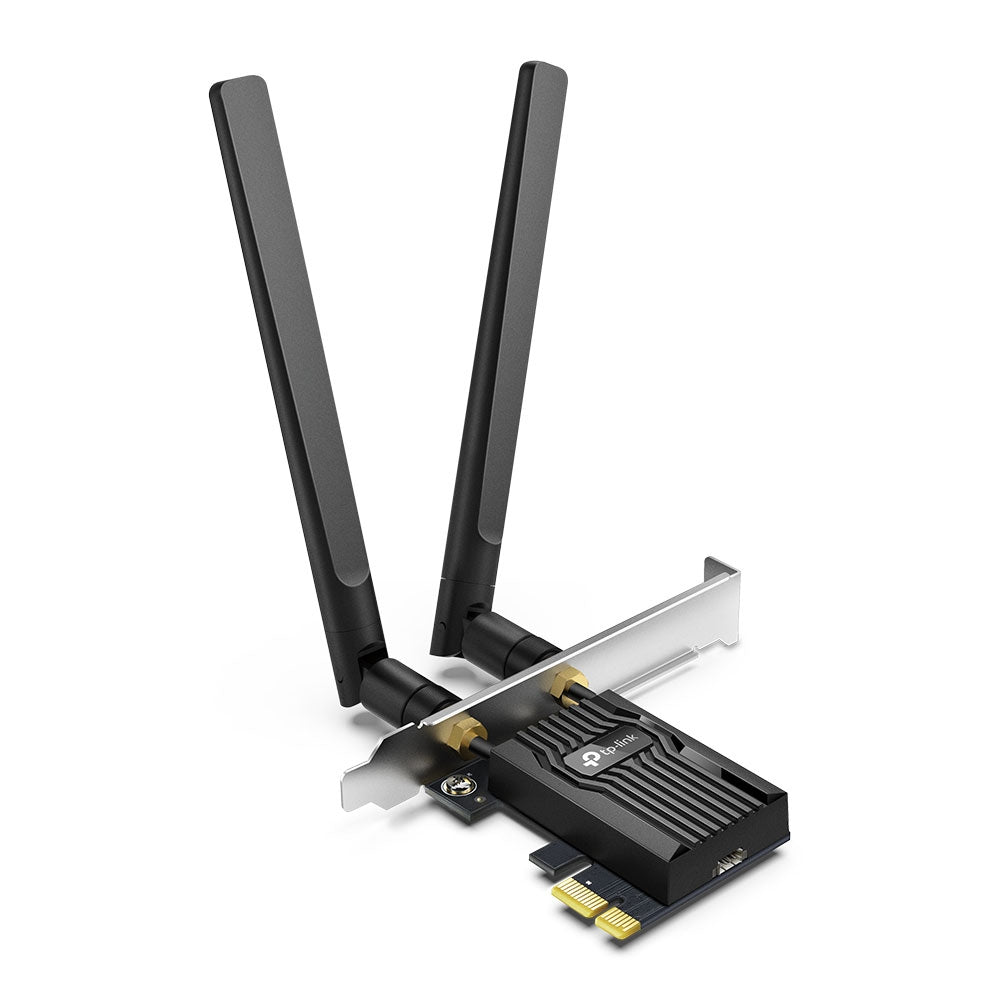 TP-Link Archer TX55E – Wi‑Fi 6 (AX3000) Karte – PCIe, Bluetooth 5.2, für Windows 10 x64