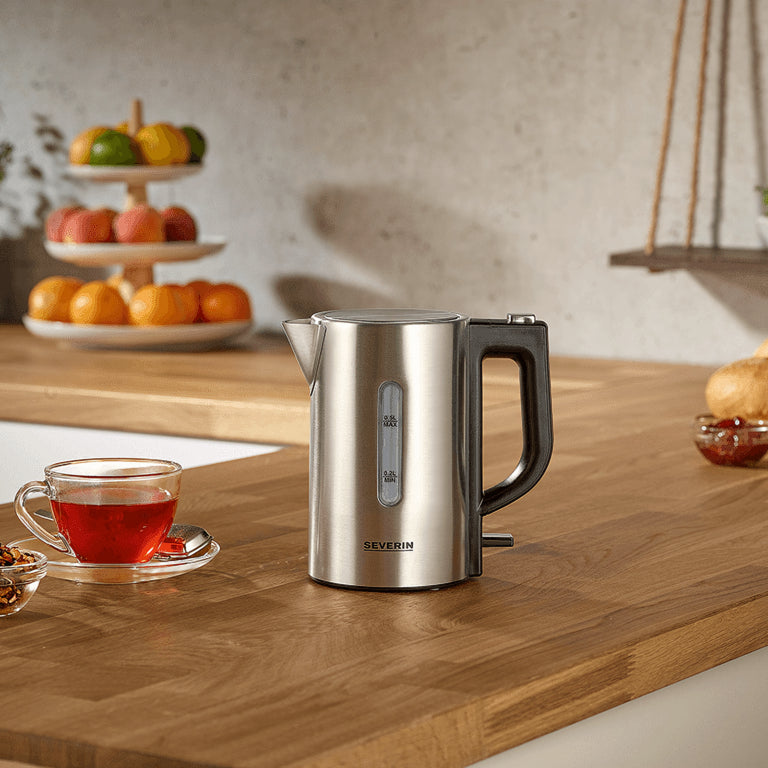 Severin Wasserkocher – 0,5 l, Edelstahl, WK3647