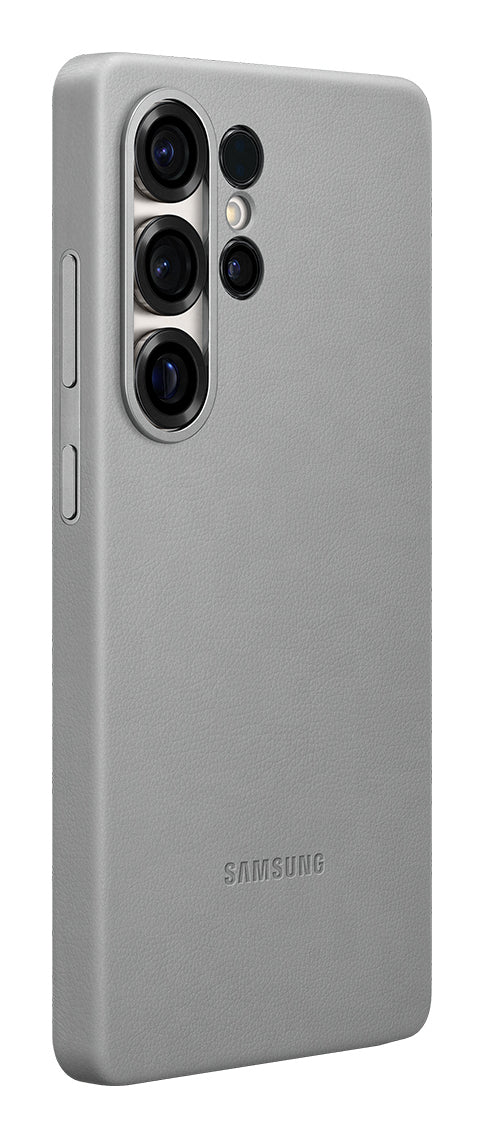 Samsung Backcover – für Samsung Galaxy S25 Ultra – grau – Leder