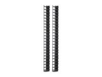 APC AR7723 – Kabelführung – 48U, 2'045×107×45 mm, Schwarz