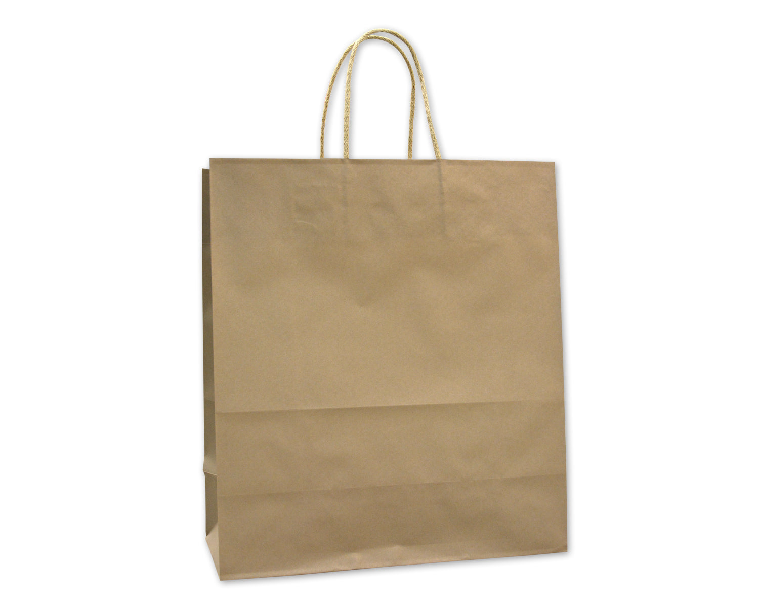 Elco Tragetasche – Kraftpapier, Platin – 270 × 120 × 310 mm – 25 Stk.
