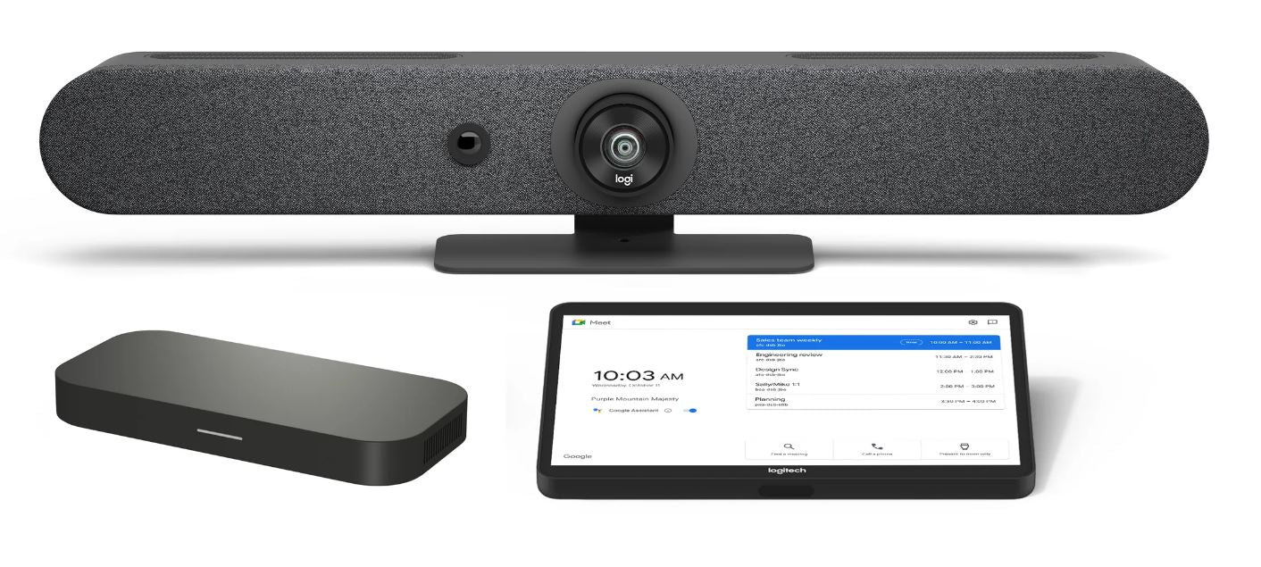 Logitech Rally + Tap + Google Meet Compute (Medium Room) – Videokonferenzsystem