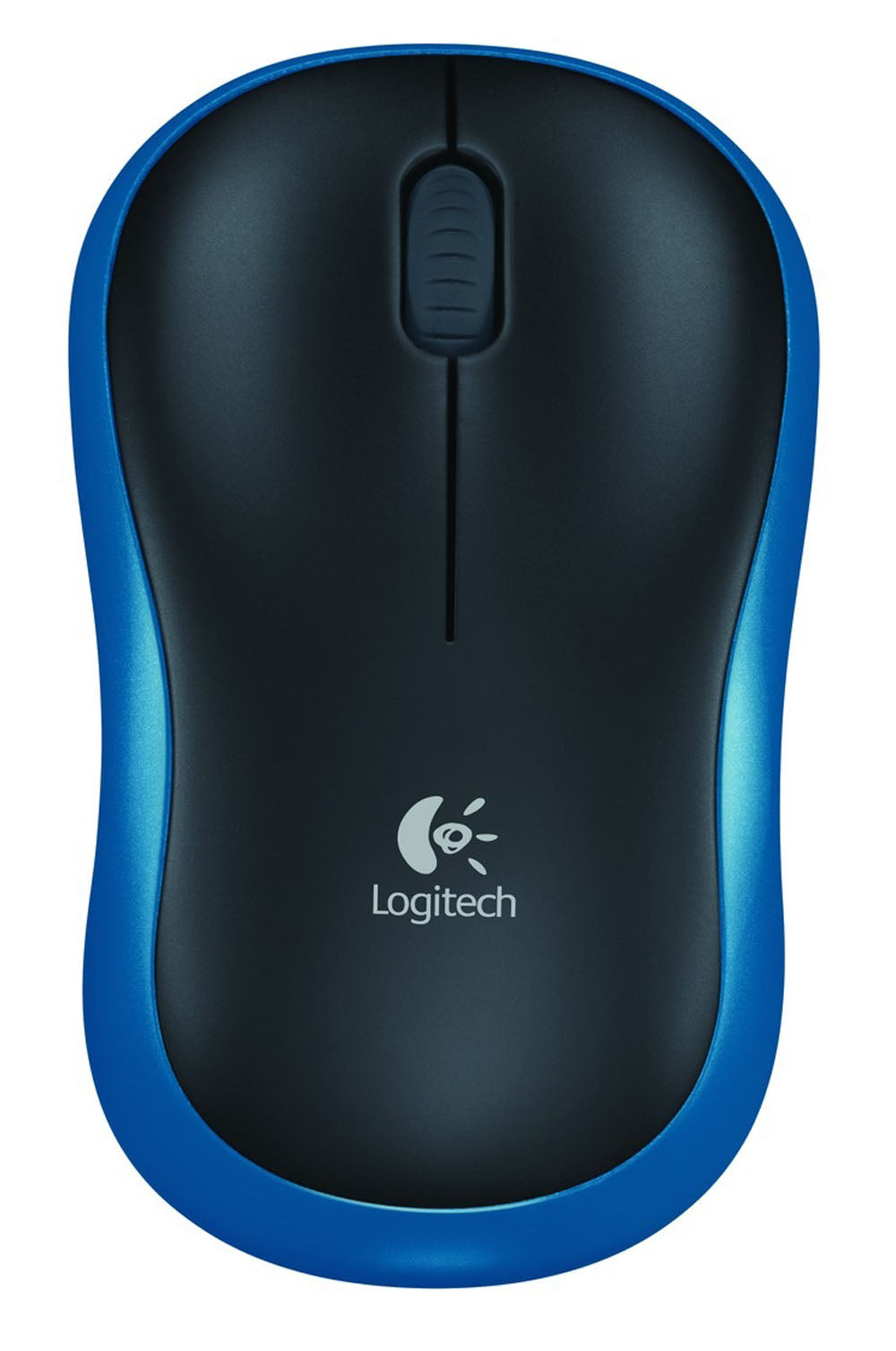 Logitech M185 Blaue Maus – kabellos
