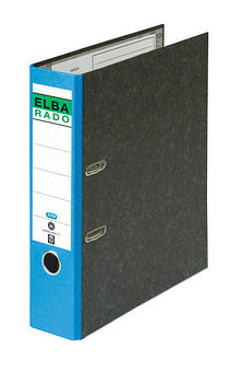 Elba Rado Klassik Ringbuch – 2-Ring – für A4 – Rückenbreite 8 cm – Blau