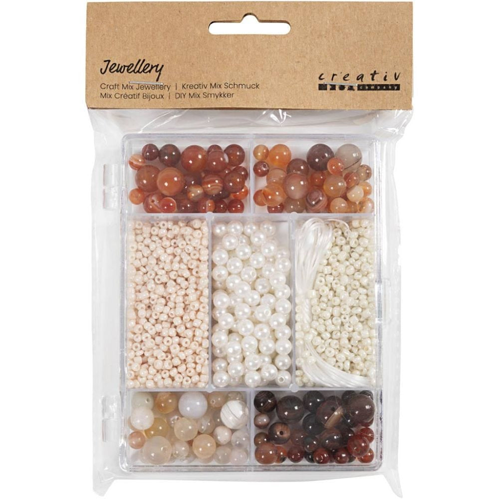 Creativ Company Perlenset – Mehrfarbig