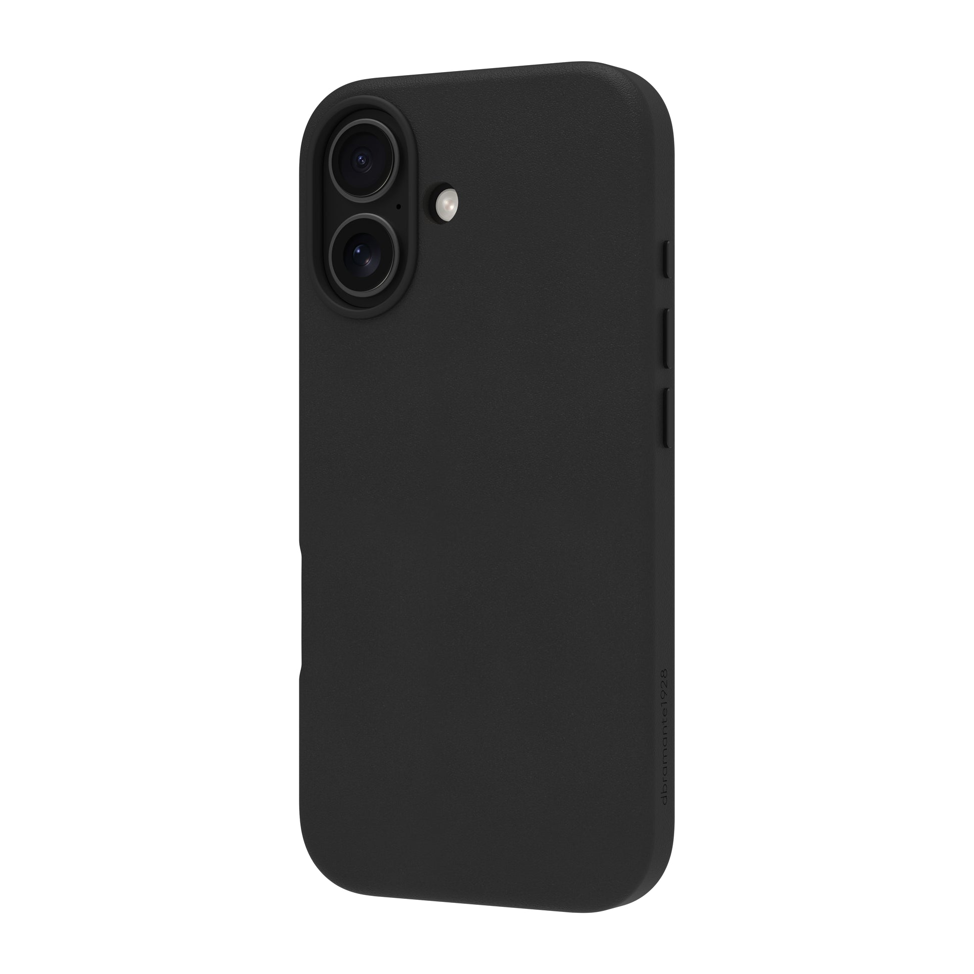 dbramante1928 Lynge MS Wallethülle – für Apple iPhone 17 – MagSafe, 3 Kartenfächer, Leder, Schwarz
