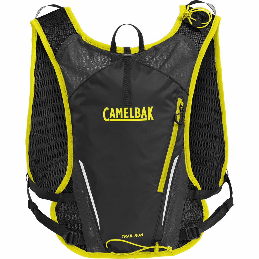 CamelBak Sportrucksack Trail Run Vest – 6 l, mit Trinksystem, Ripstop – Schwarz, 220 × 360 × 100 mm