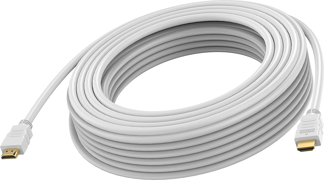 Vision HDMI Kabel (A–A, M–M) HDMI 2.1 8K 30 Hz – 10 m – ARC, Ethernet – Weiss