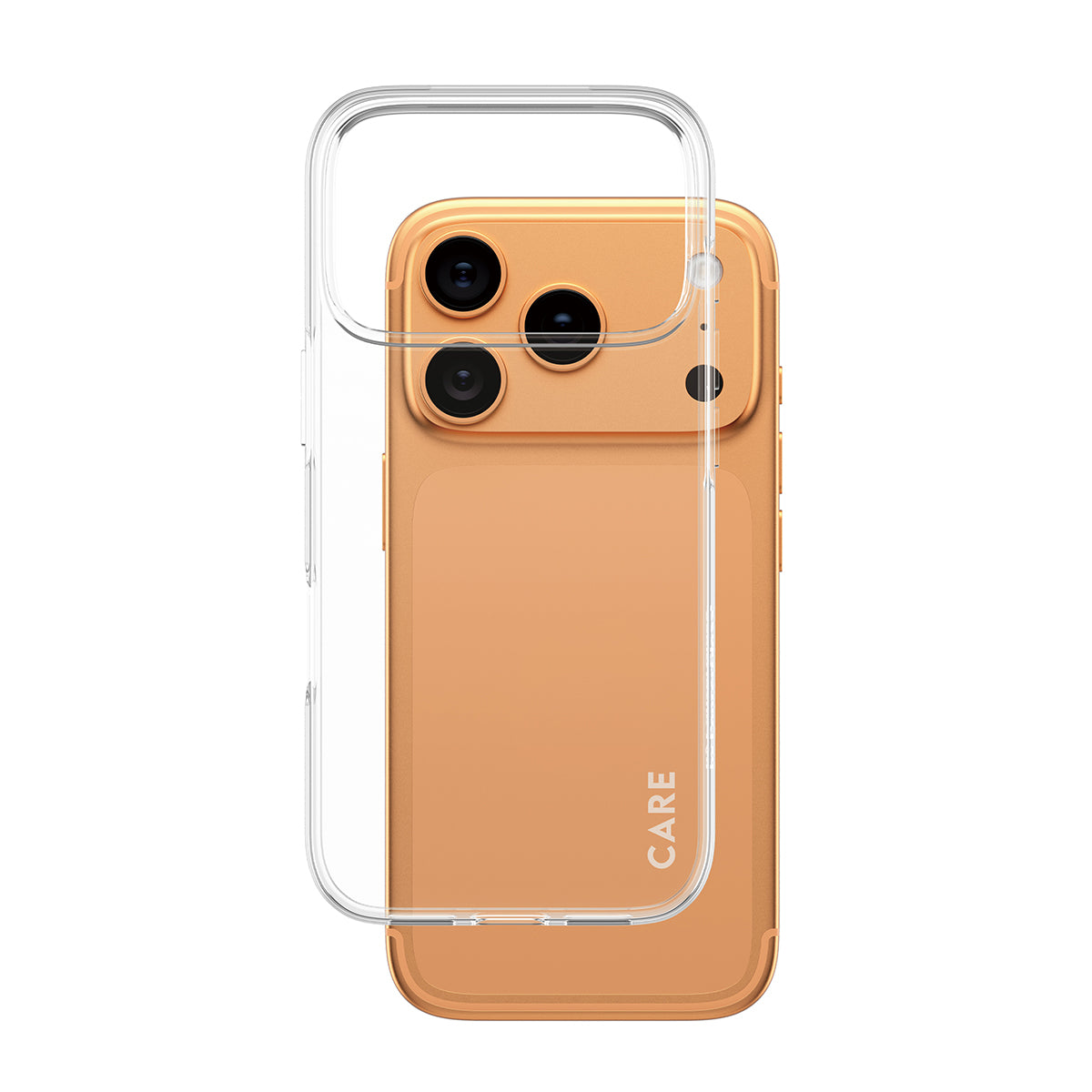 PanzerGlass Backcover CARE – für Apple iPhone 17 Pro – transparent