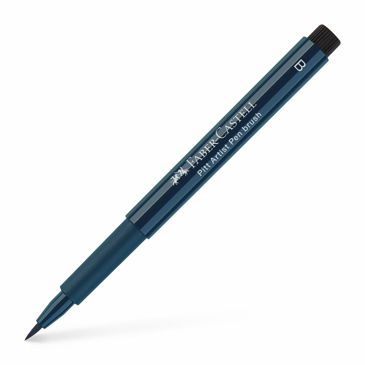 Faber-Castell Pitt Artist Pen Brush Pen – 2,5 mm, pigmentiert, wasserfest, permanent, indigo