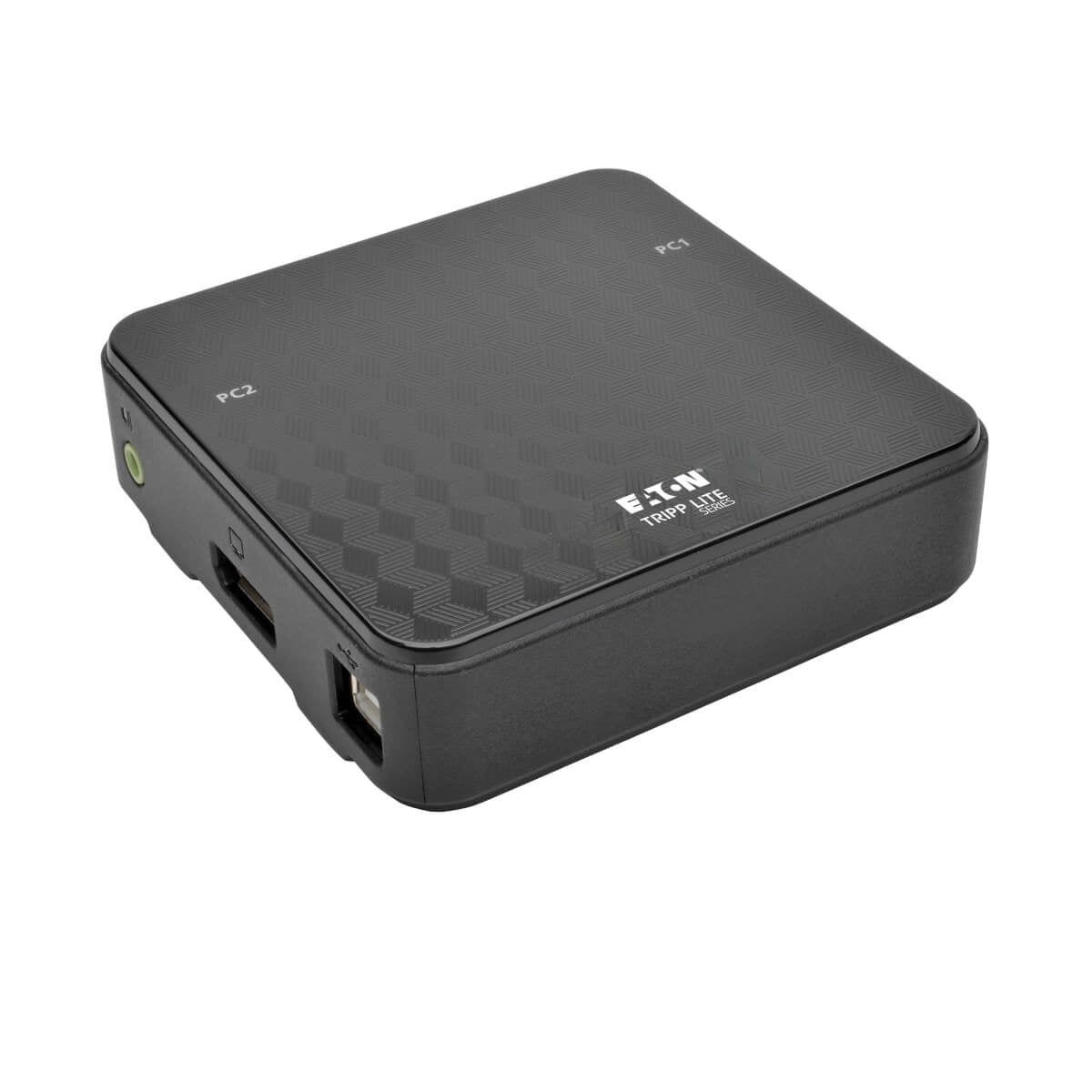 Tripp Lite B004-DP2UA2-K – 2-Port DP KVM-Switch – 3840 × 2160, USB 2.0-Hub, Audio