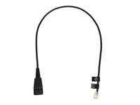 Jabra QD-Kabel zu RJ10 – gerade, 0,5 m