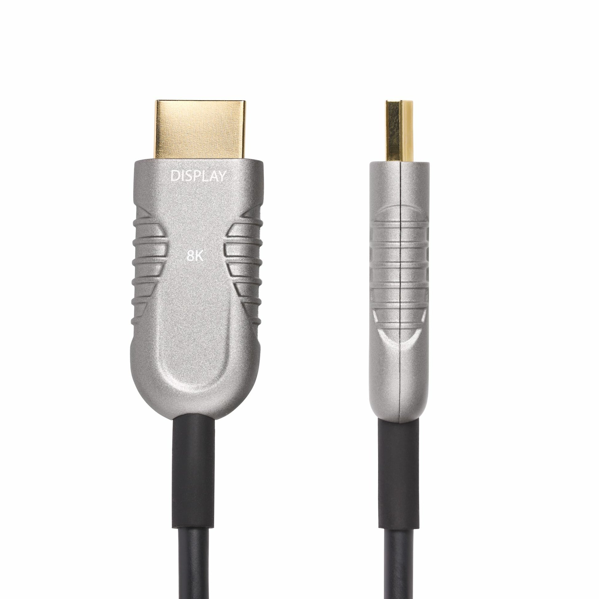 StarTech.com HDMI Kabel HDMI 2.1 8K 60 Hz – 30,4 m – AOC, aktiv – Schwarz/Silber