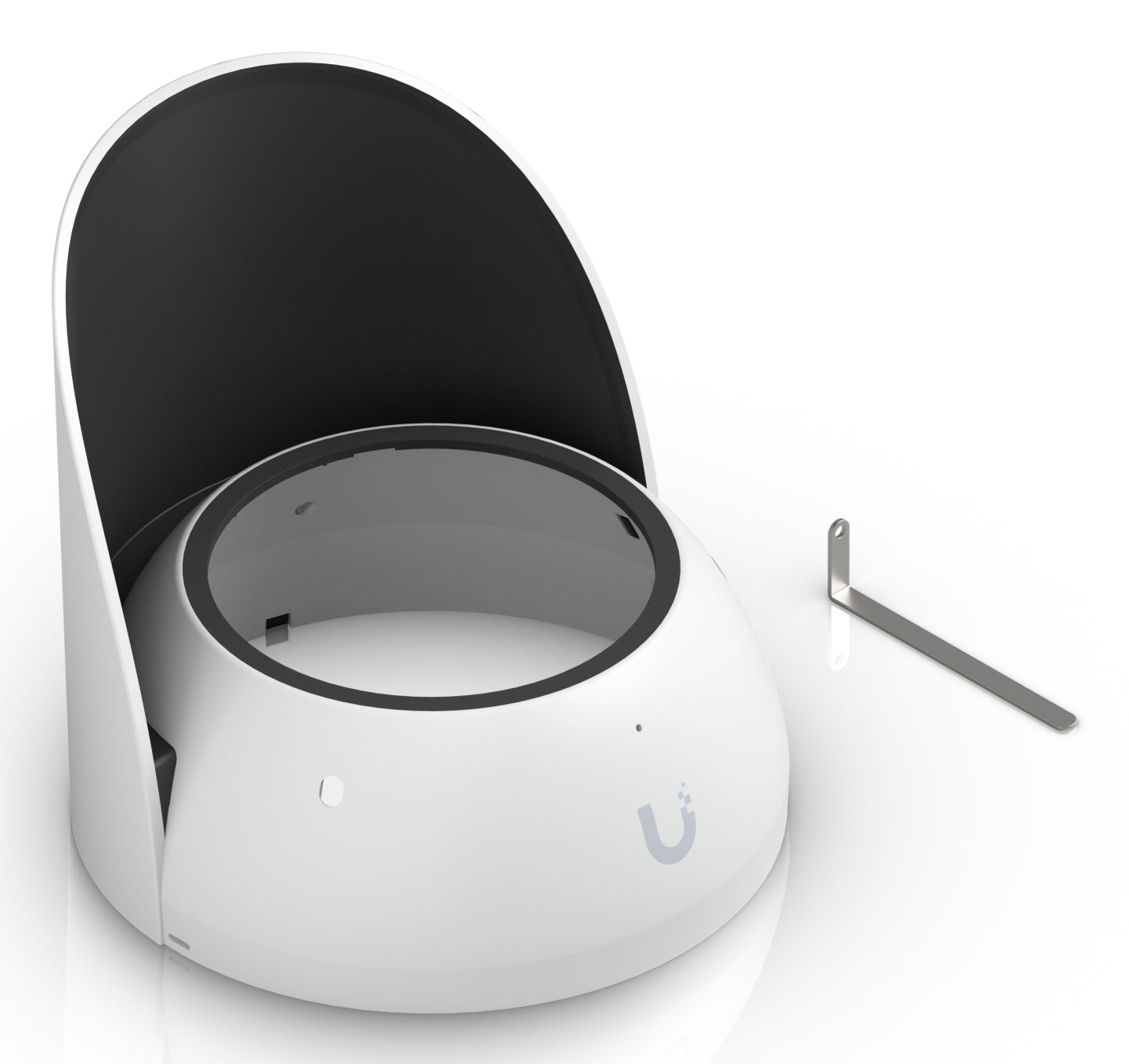Ubiquiti Wetterschutzgehäuse – Wand-/Mastmontage, Polycarbonat, 122 × 114,1 × 119,5 mm – für UVC-AI-Dome