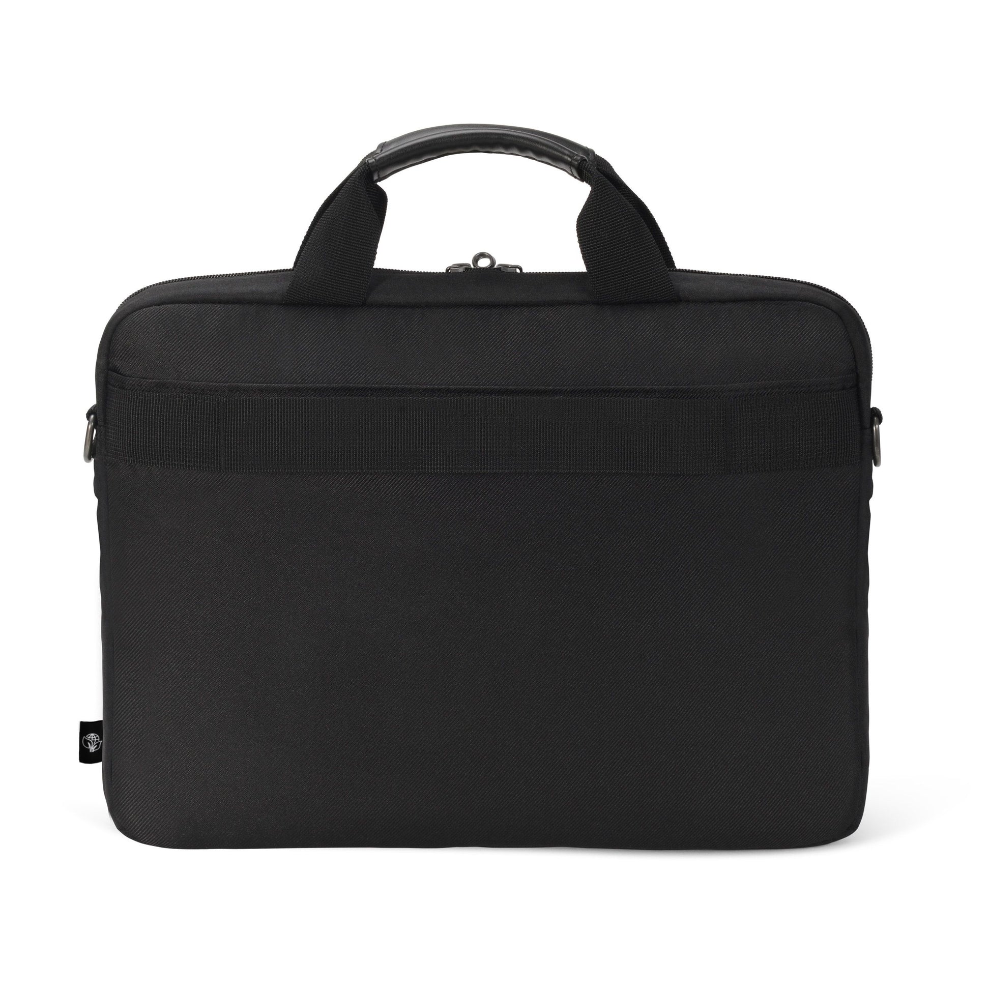 DICOTA Eco Slim Case SELECT Notebook-Tasche bis 14,1" – 300D recyceltes PET, wasserfest – Schwarz