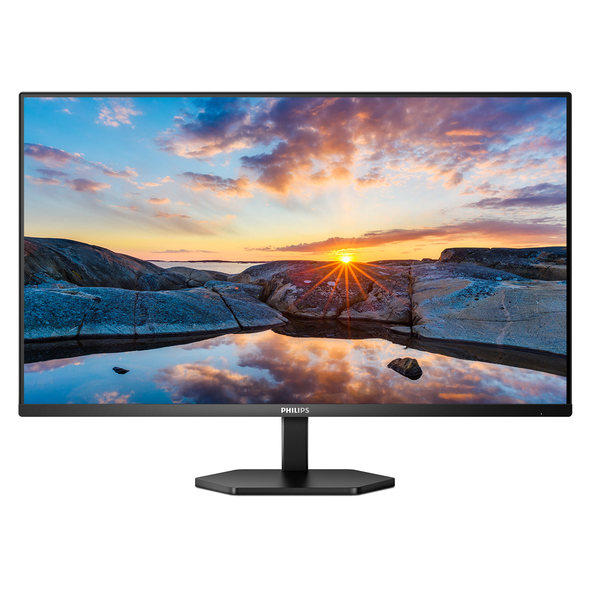 Philips 32E1N3100LA/00 – Monitor, 31,5", VA, 75 Hz, 300 cd/m², Adaptive Sync, VESA 100 × 100, Schwarz