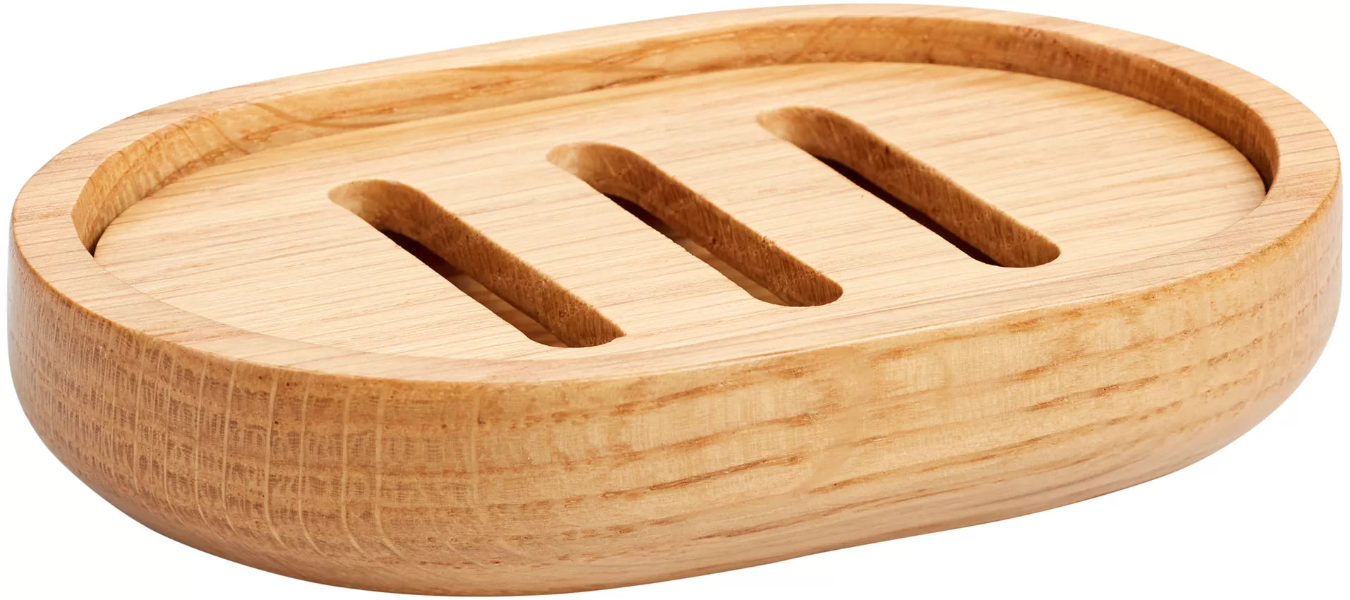Diaqua Seifenschale Oak – Eiche, 13×9×2,5 cm, Oval