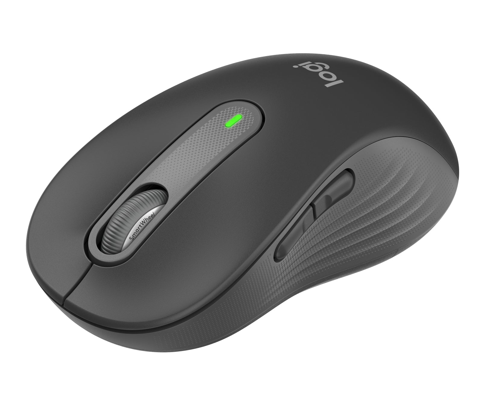 Logitech Signature M650 L Maus – kabellos, für Rechtshänder, Graphit