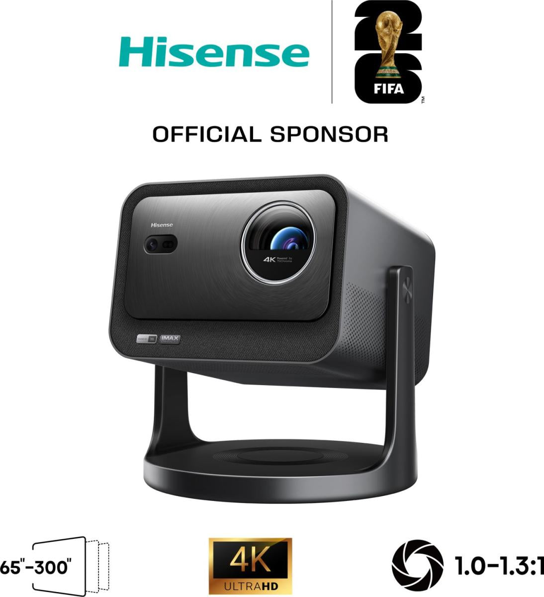 Hisense C3 – DLP Laser, 4K UHD, 2500 ANSI Lumen, Smart