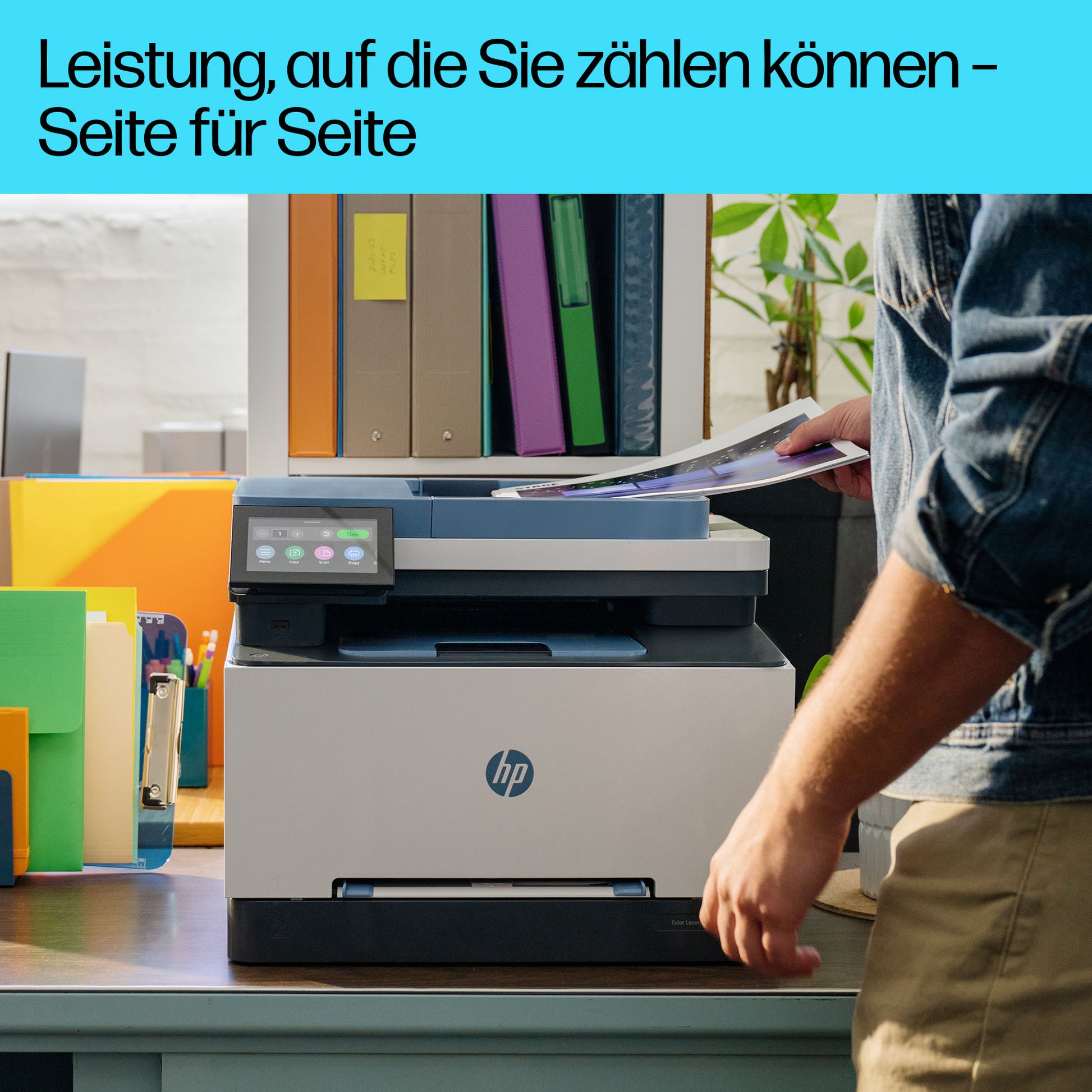 HP Color LaserJet Pro MFP 3302sdwg – Farblaser-Multifunktionsdrucker, A4, 3-in-1, Duplex, ADF, WLAN/LAN