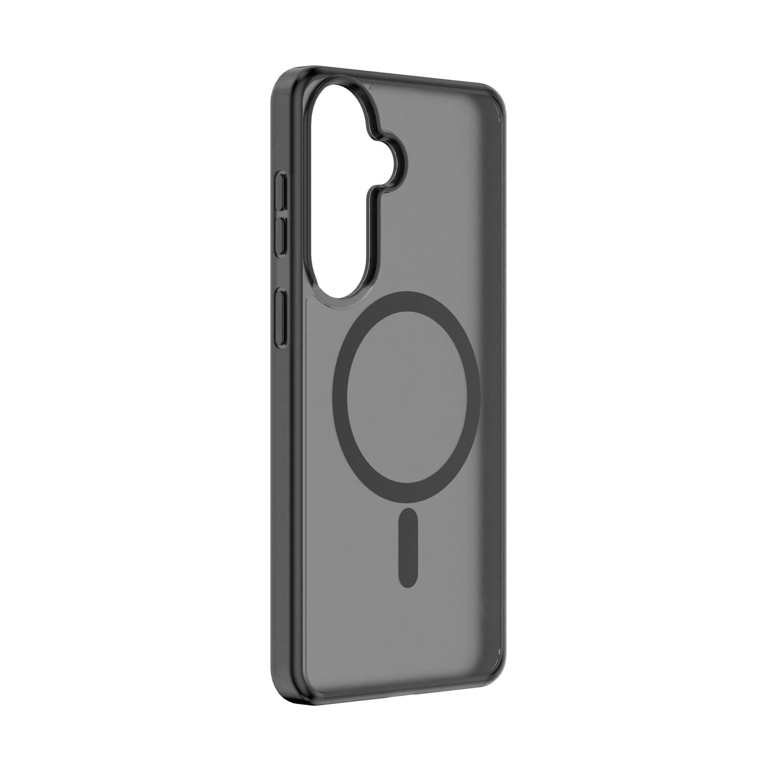 Cellularline Frosty Mag Backcover – für Samsung Galaxy S26+ – MagSafe, Kunststoff+Gummi, Schwarz