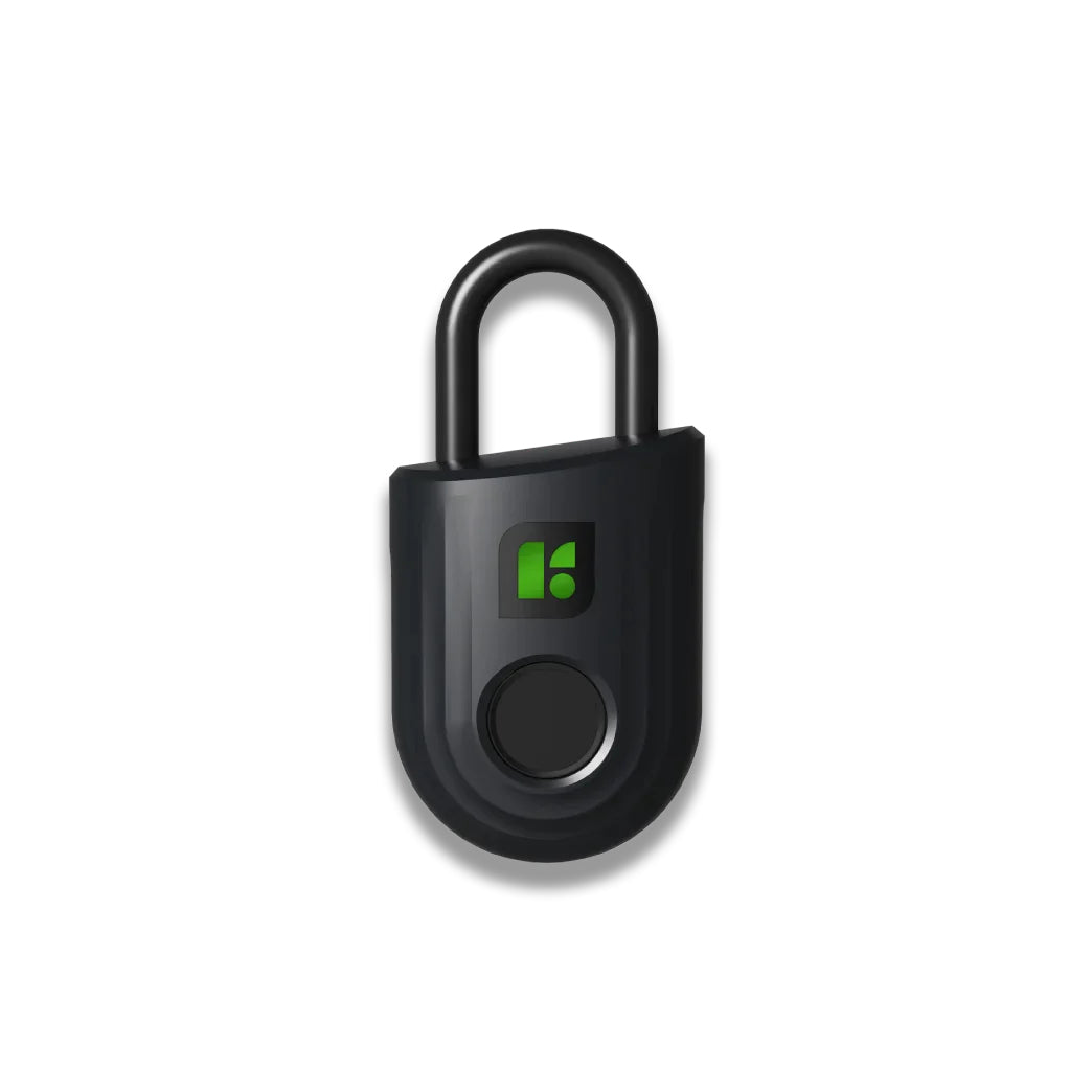 igloohome Padlock Lite Smart-Vorhängeschloss – Fingerabdruck, BT 5.0, IP66, Ø6 mm