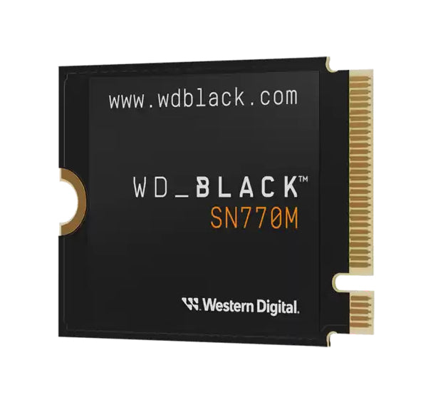 Western Digital WD Black SN770M 2 TB – M.2 2230, PCIe 4.0 NVMe, 5150/4850 MB/s, für Steam Deck, ASUS ROG Ally