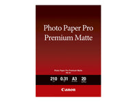 Canon Photo Paper Premium matt, A3, 20 Blätter