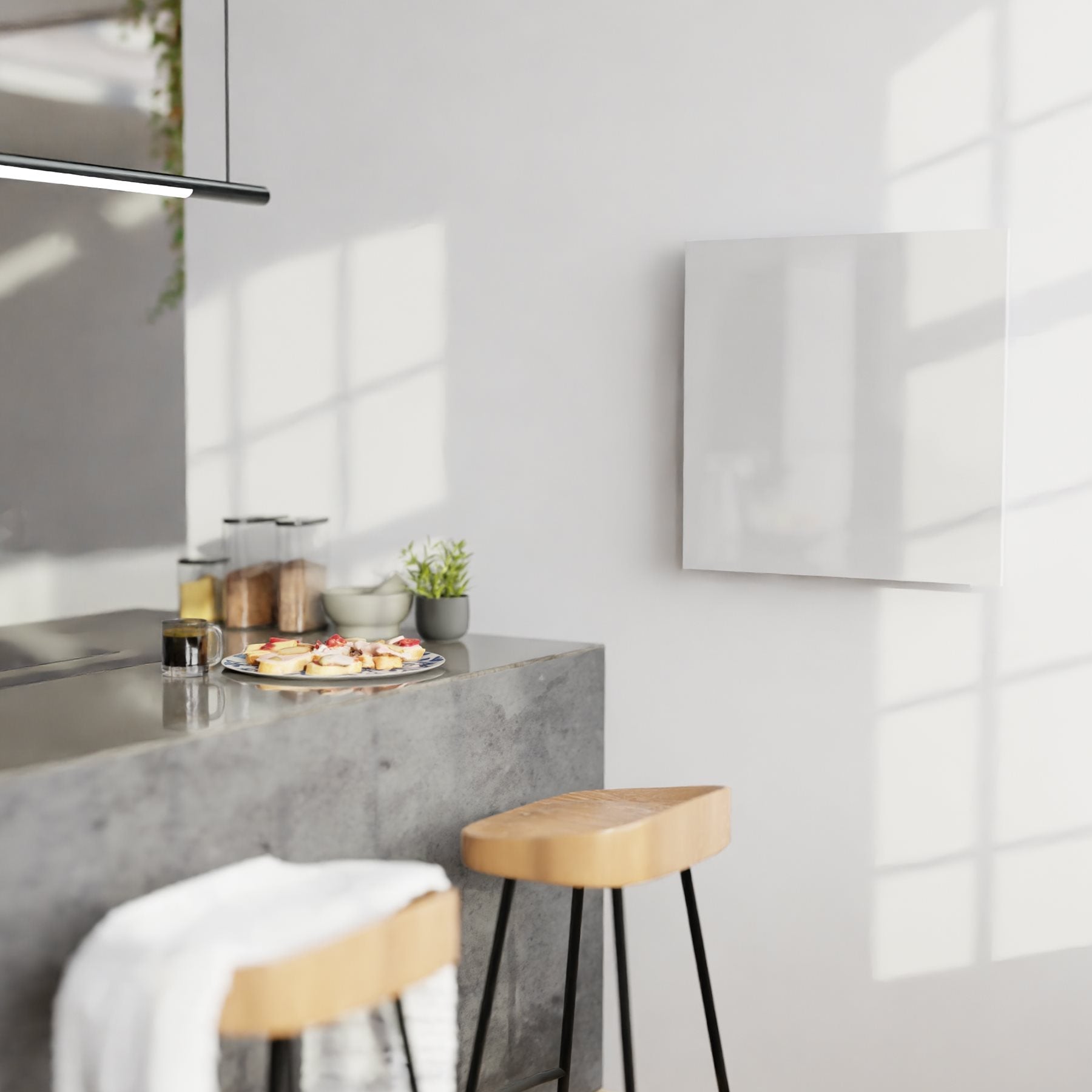 Hombli Konvektor HBIR-0309 – 400 W, IP24, Weiss, Thermostat