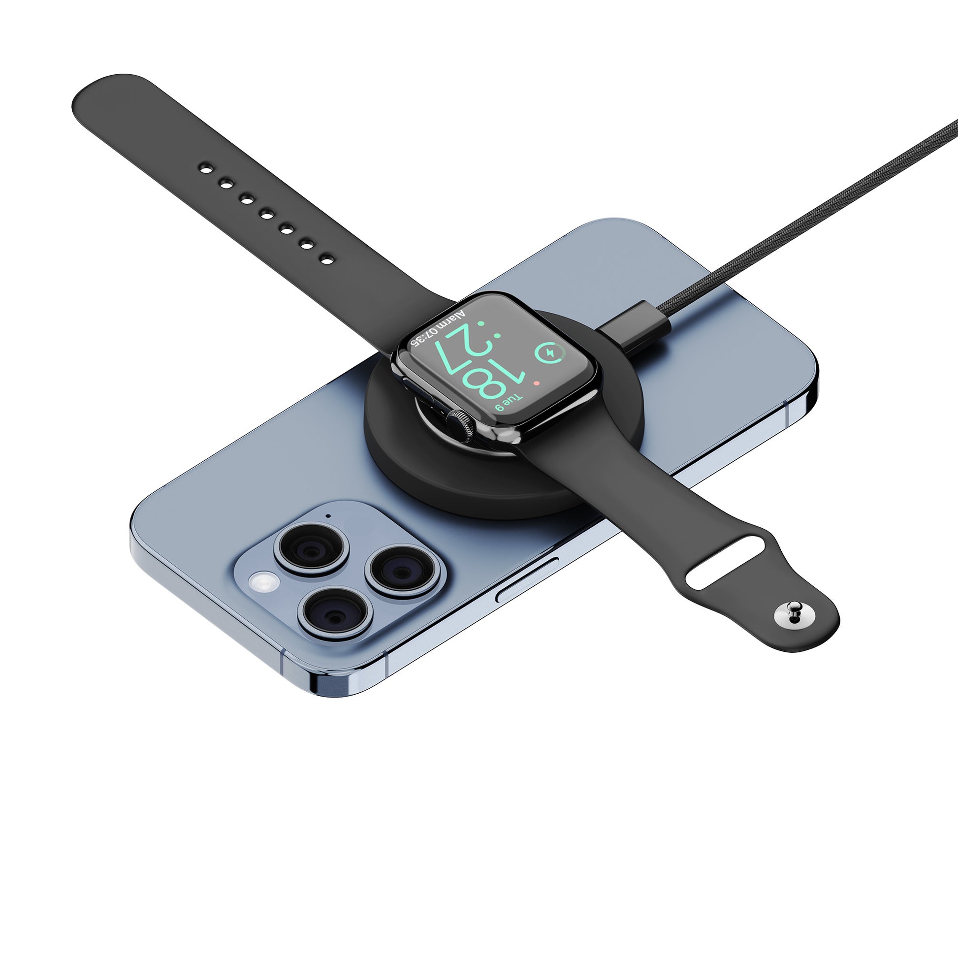 Xlayer MagFix 3-in-1 Kabelloses Ladegerät 15 W – MagSafe – für iPhone, Apple Watch, AirPods