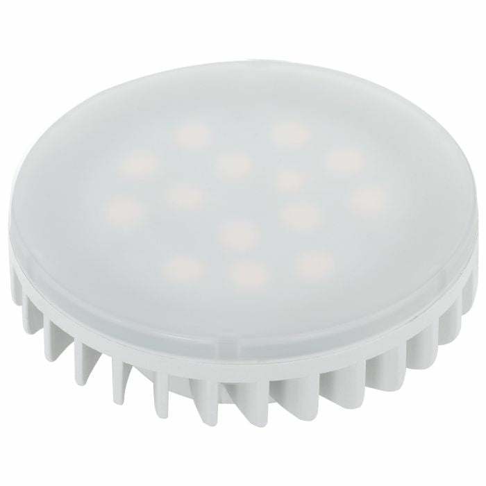 EGLO Leuchtmittel GX53 Kugelform – Warmweiss 3000 K, 470 lm, 4,9 W – IP20 – 1 Stk. – Kunststoff – 110161