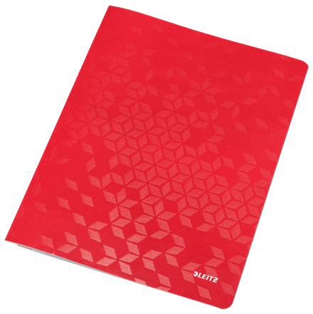 Leitz Wow Schnellhefter – A4, Karton, Rot, 300 g/m², 10 Stk.