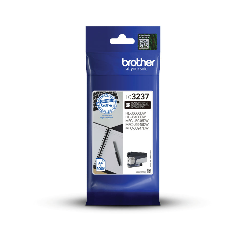 Brother Tintenpatrone, schwarz