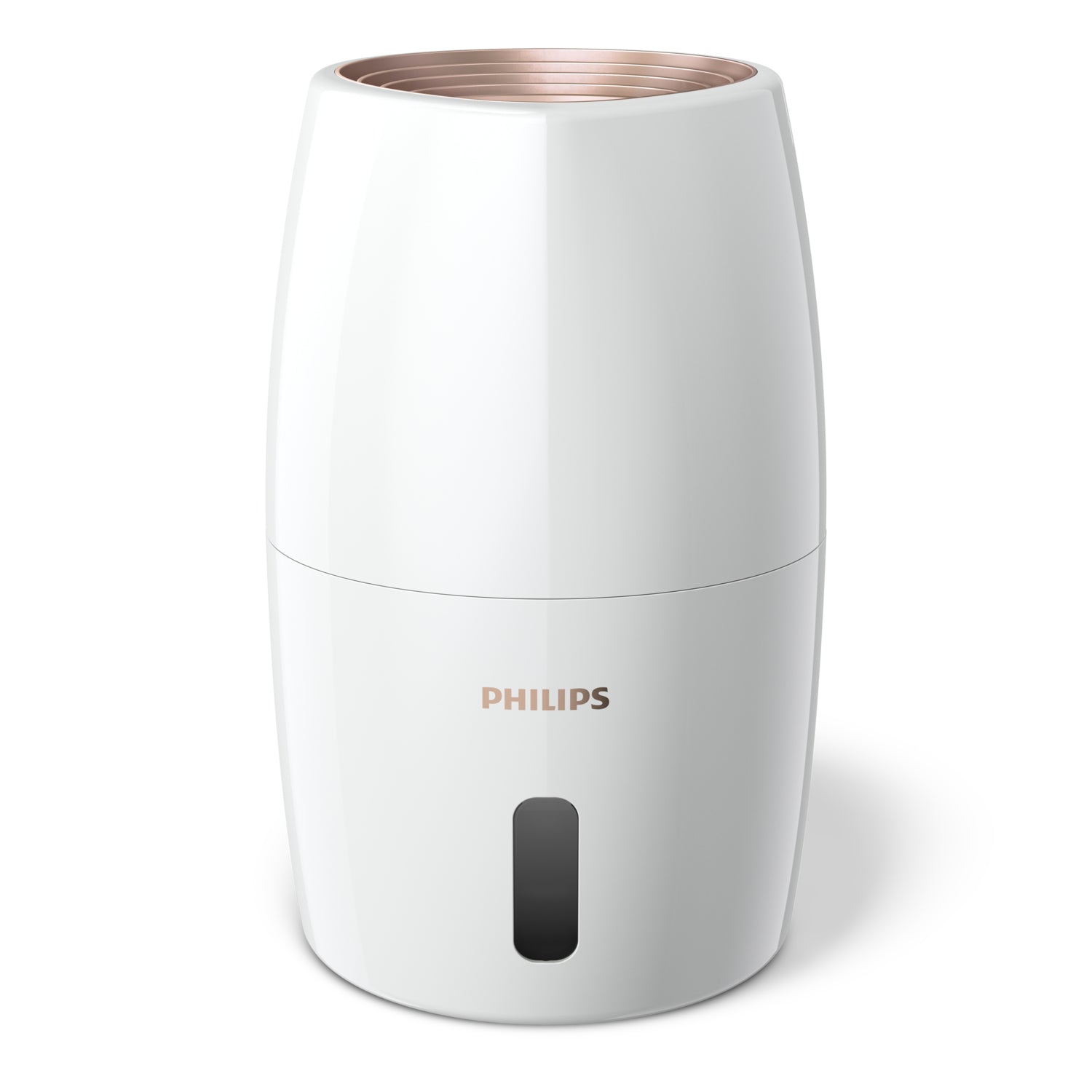 Philips Luftbefeuchter HU2716/10 – Verdunster, 200 ml/h, 2 l Tank, bis 32 m², Hygrostat