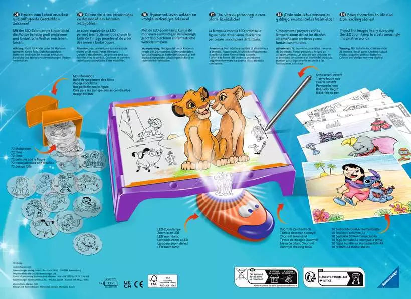Ravensburger Malen nach Zahlen-Set Disney – ab 6 Jahren
