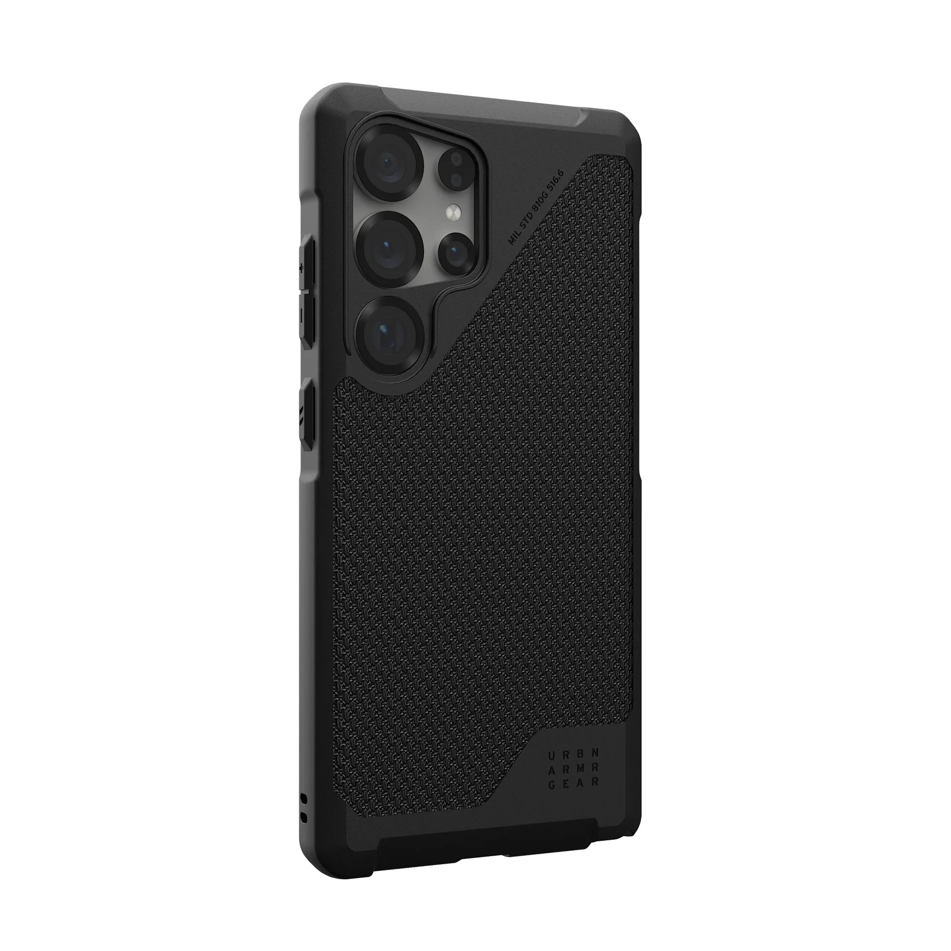 Urban Armor Gear UAG – Metropolis LT Backcover – für Samsung Galaxy S25 Ultra – schwarz – TPU – MagSafe-kompatibel