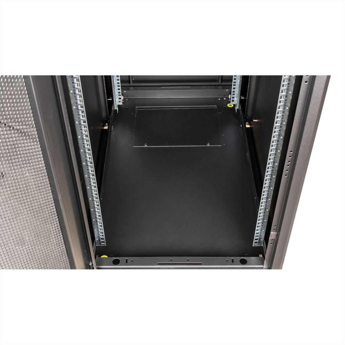 ROLINE Basic – 19" Netzwerkschrank 42U, IP20, abschliessbar, 600 × 1000 × 2010 mm, schwarz, Stahl