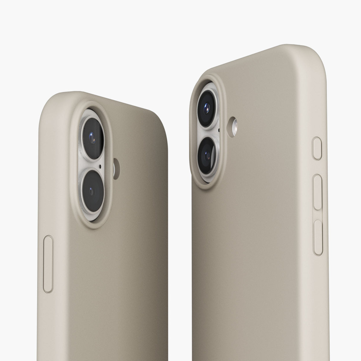 Vonmählen Backcover – für Apple iPhone 17 – creme – Silikon, MagSafe-kompatibel