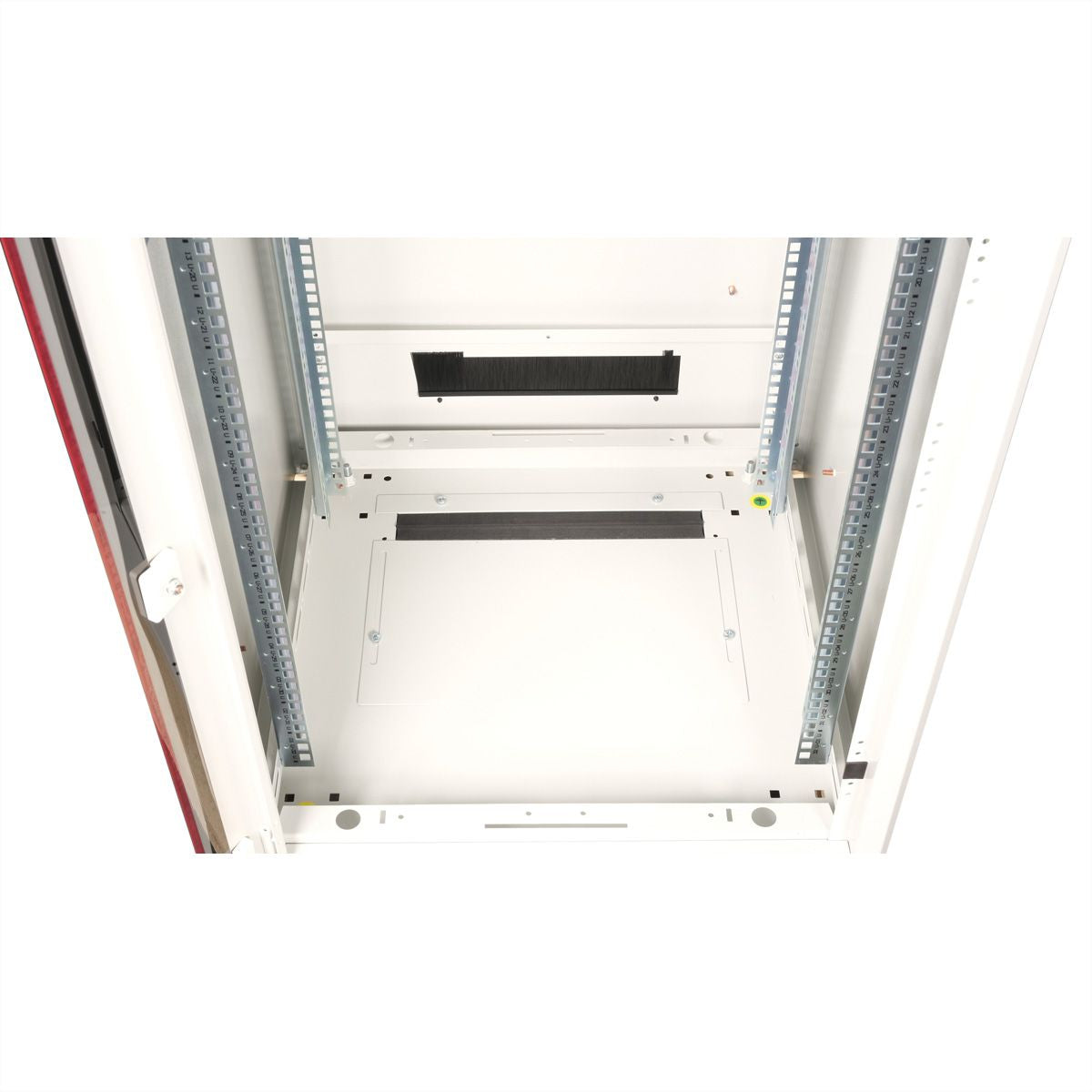 ROLINE Pro – 19" Netzwerkschrank 32U, IP20, abschliessbar, 600 × 600 × 1609 mm, lichtgrau, Stahl