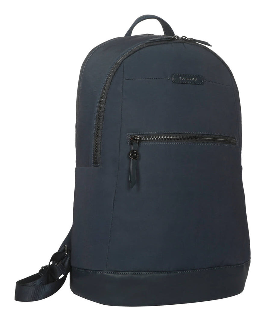Targus Notebook-Rucksack Avila 15–16 – 15 l, wasserfest, rPET-Polyester – Dunkelblau, 300 × 465 × 130 mm