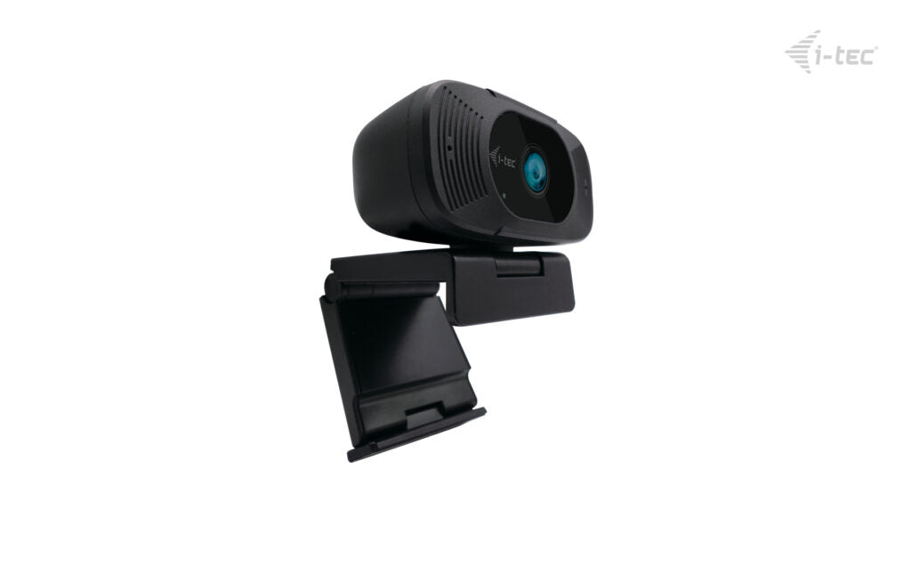 i-tec SOLOMON 300 Webcam – 4K Ultra HD, 60 fps, Sichtschutz, USB – Schwarz