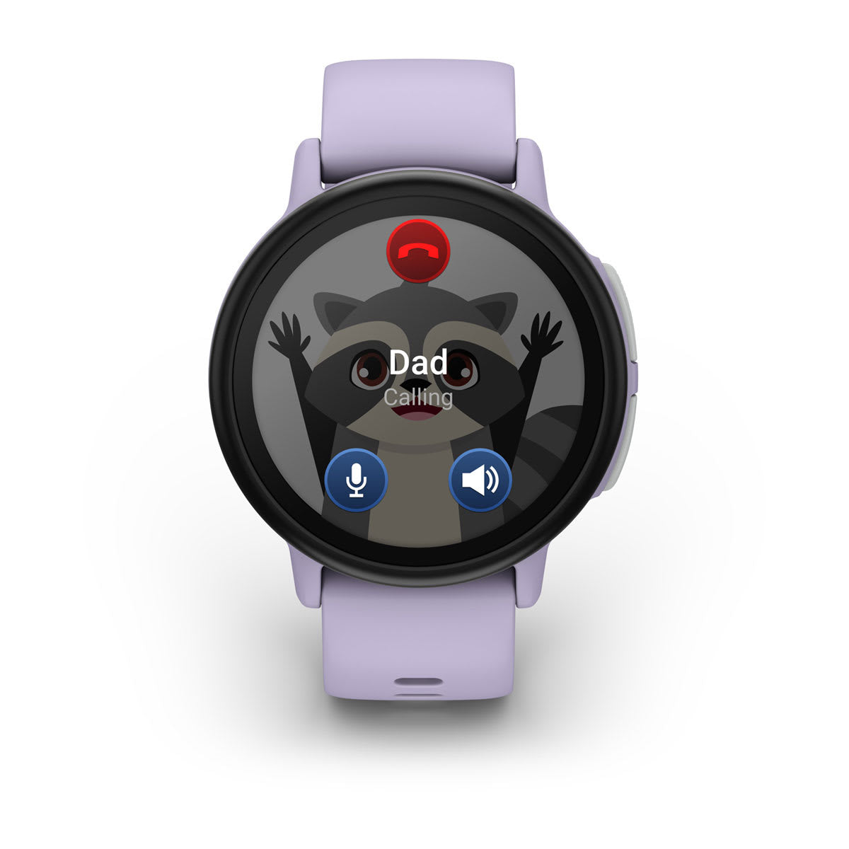 Garmin Bounce 2 43 mm GPS + Cellular – Polymer Violett, Sportarmband, Hellviolett, 50 m, für Android, iPhone