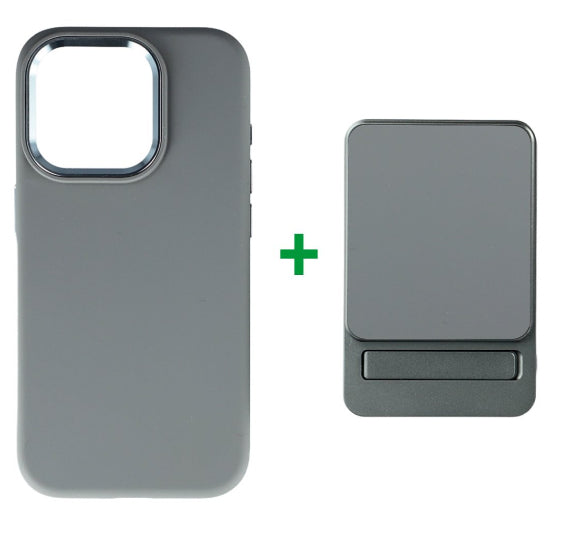 4smarts MagSafe Powerbank 5000 mAh, PD 22,5 W, MagSafe, für iPhone (MagSafe), Grau