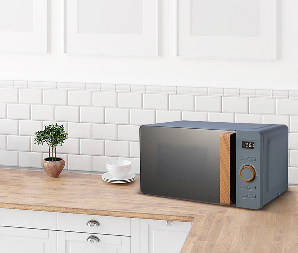 Ohmex Solo-Mikrowelle OHM-MWO-2086 – 20 l, 700 W – schwarz
